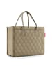 Reisenthel Daily Shopper Tasche 42 cm Laptopfach rhombus olive