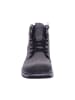 rieker Schnürstiefeletten in rauch/schwarz/schwarz