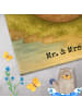 Mr. & Mrs. Panda Frotteetuch Otter Kind Design mit Spruch in Weiß