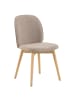 ebuy24 Esszimmerstuhl Cindy Beige 2er Set