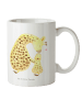 Mr. & Mrs. Panda Kindertasse Giraffe Kind ohne Spruch in Weiß