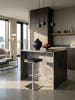 KADIMA DESIGN Barhocker Kunstleder Edelstahl Barstuhl Modern, Design