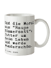 Mr. & Mrs. Panda Tasse Und die Moral aus... mit Spruch in Weiß