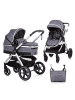 Chipolino Kinderwagen 2 in 1 Aspen in grau