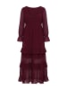 Ulla Popken Kleid in weinrot