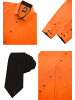 Rusty Neal Hemd mit Krawatte in Orange