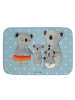 Mr. & Mrs. Panda Badteppich Koala Familie ohne Spruch in Blau Pastell