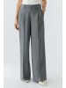 Oui Bundfaltenhose in grey