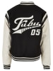 FUBU FUBU Bomberjacken in black/offwhite/white