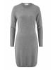 Hessnatur Hessnatur Strickkleid Regular aus Bio-Schurwolle mit Cashmere in grau