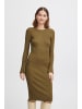 b. young BYMMMORLA RIB DRESS - slim fit in Military Olive