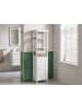Beliani Badezimmerschrank FUTALEUFU in Weiß - (W) 40 x (H) 160 x (L) 32 cm
