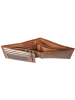 Alassio Geldbörse Leder 12 cm braun