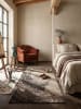 KADIMA DESIGN Teppichläufer Abstrakt pflegeleicht Wohnzimmer Schlafzimmer Flur in Braun