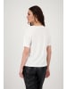 monari Rundhals T-Shirt für Damen in offwhite