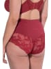 Ulla Popken Miederhose in dunkelrot