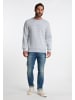 DreiMaster Maritim Sweatshirt in Hellgrau Melange