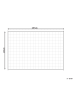 Beliani Gewichtsdecke NEREID in Beige - (W) 135 x (H) 2 x (L) 200 cm