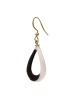 usha WHITE LABEL Women Pair Of Earrings in Gold Black White