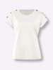 Sieh an! Kurzarm-Shirt in ecru