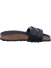 Verbenas Pantoletten Rope in negro