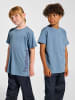 Hummel T-Shirt Hmlprint Kinder in FADED DENIM