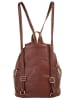 piké Rucksack echt Leder in braun