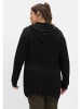 sheego Pullover in schwarz