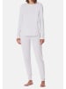 Schiesser Schlafanzug Casual Nightwear in Grau