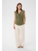 Soaked in Luxury Jerseytop SLHanadi Gerade Passform in Dusky Green