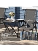 Outsunny Balkonmöbel Set,61L x 65B x 91H cm,Schwarz