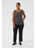 KAFFE curve Jerseytop KCcarina Tight fit in Black Oyster