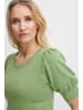 Fransa 3/4 Arm-Pullover FRZUBASIC 135 Pullover - 20608873  Feminines Strick-Shirt mit Puffärmeln in Grün
