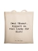 Mr. & Mrs. Panda Shopper Bag Spruch Trennung von den Eltern mit ... in Creme