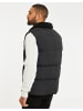 Threadbare Steppweste THB Jacket Gilet Taylor in Black