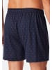 Schiesser Boxershorts Single Jersey in Dunkelblau