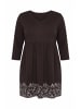 Ulla Popken Kleid in mahagoni