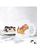 Mr. & Mrs. Panda Glas Eichhörnchen Smoothie ohne Spruch in Transparent
