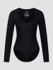Erlich Textil  Langarm Body LIGHT TOUCH BODY in schwarz