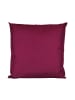 JACK 1x Outdoor Kissenhülle 60x60cm Uni in Bordeaux