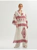 KOTON KIMONOS in Bordo Gemustert