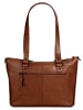 SPIKES & SPARROW Shopper echt Leder in cognac