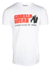 Gorilla Wear T-shirt - Classic - Weiß