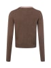 Marie Lund Strickjacke in mocca - 0002