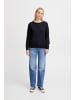 ICHI Strickpullover IHODANSA Loose fit in Total Eclipse