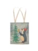 Mr. & Mrs. Panda Beuteltasche Pinguin Weihnachtsbaum Design ohne... in Weiß
