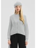 QS Strickjacke in 9400_grau meliert