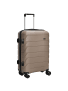 D&N Travel Line 4100 - 4-Rollen-Trolley M 64 cm (taupe) in taupe