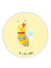 Mr. & Mrs. Panda magnet Biene Blume ohne Spruch in Gelb Pastell