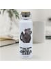Mr. & Mrs. Panda Lustige Trinkflasche Stinktier  mit Spruch in Weiß